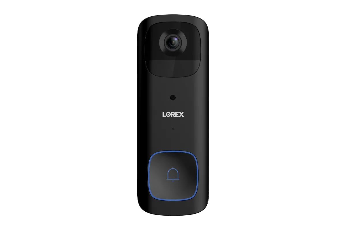 Lorex 2K Wi-Fi Video Doorbell (Battery-Operated, 32GB)