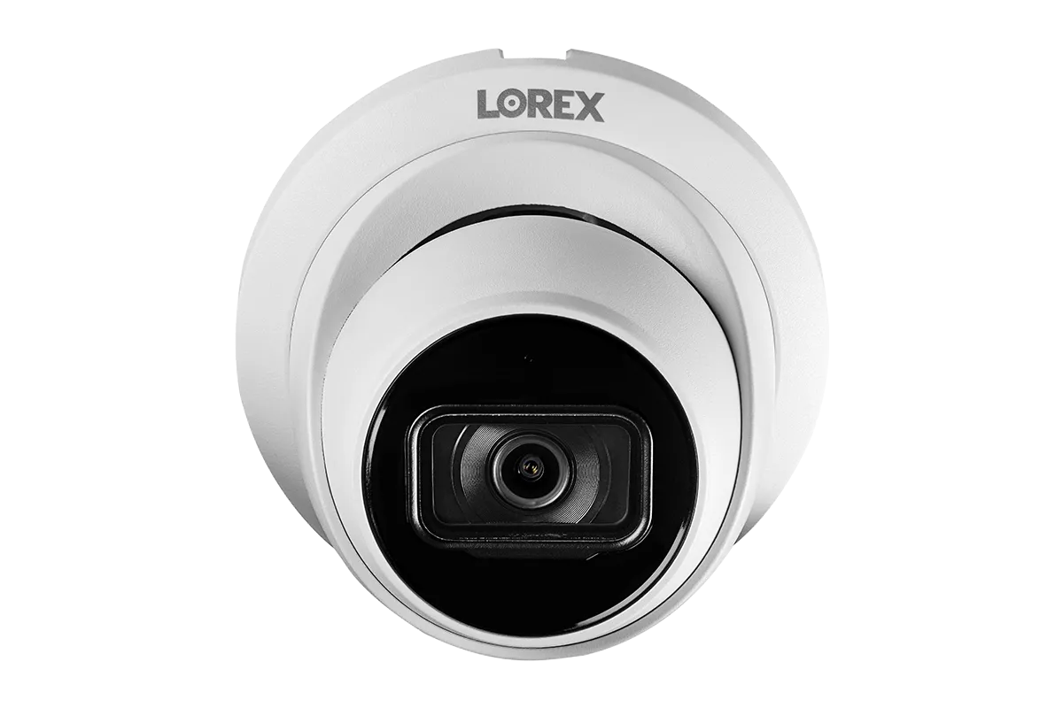 Lorex 4K (16 Camera Capable) 4TB Wired NVR System with Nocturnal 3 Smart IP Dome Cameras with Listen-In Audio and 30FPS