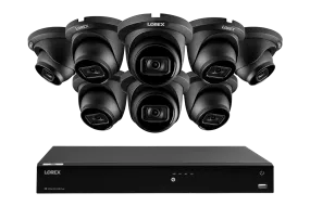 Lorex Fusion Series 4K 16 Camera Capable (Wired or Fusion Wi-Fi) 4TB Wired NVR System with A14 IP Dome Cameras