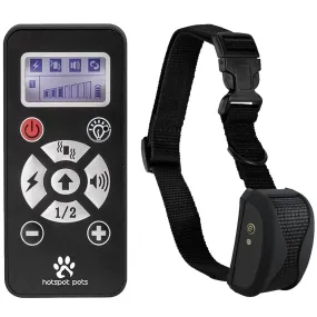 <b>HotSpot PetsWireless Shock Collar HTST-P161 - Black