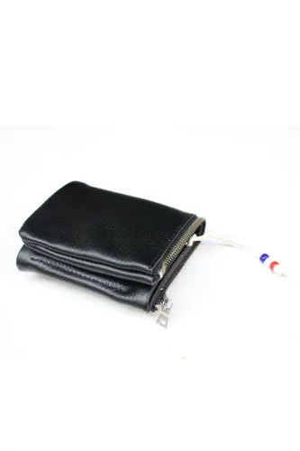 「maggie farm」half chief wallet -black-