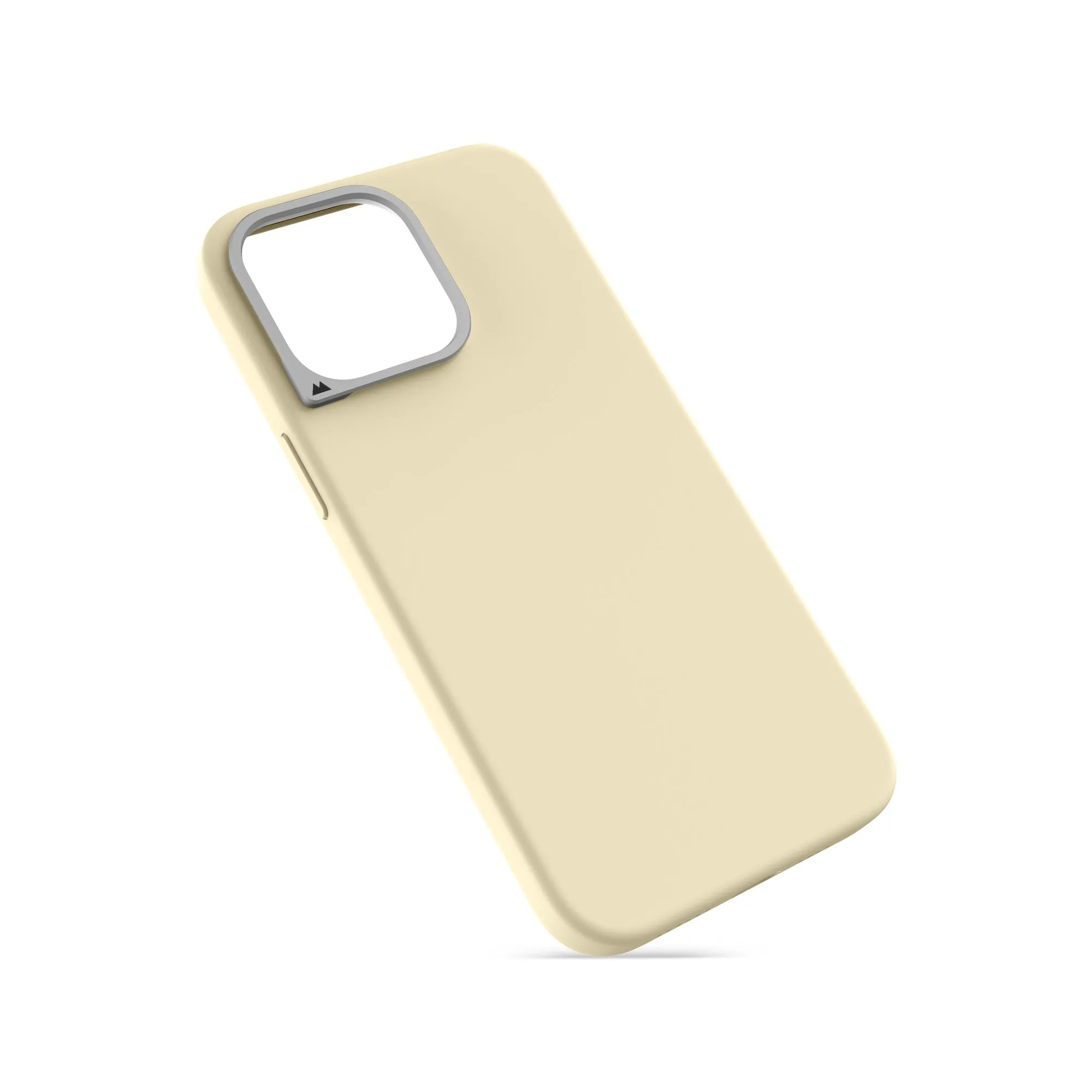 MagSafe® Compatible Ivory Silicone Phone Case - Minimalist