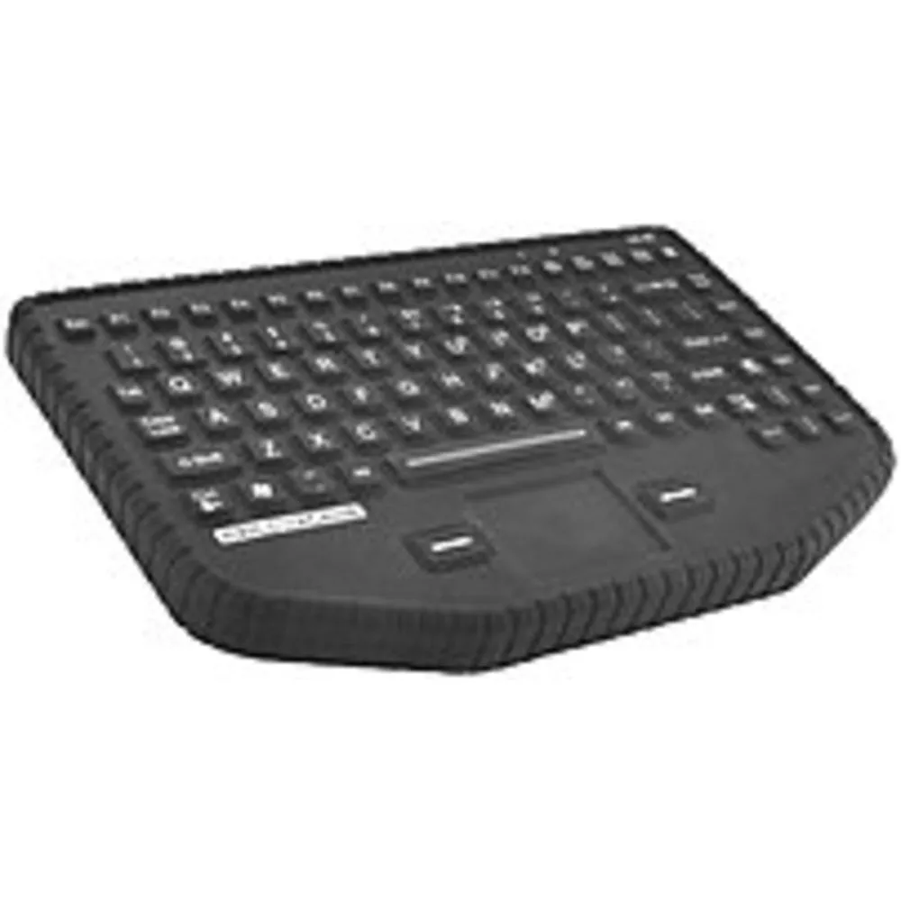 Man and Machine So Cool SOCOOLBKLORB5 Rugged Waterproof Keyboard For Vehicle Use - Black