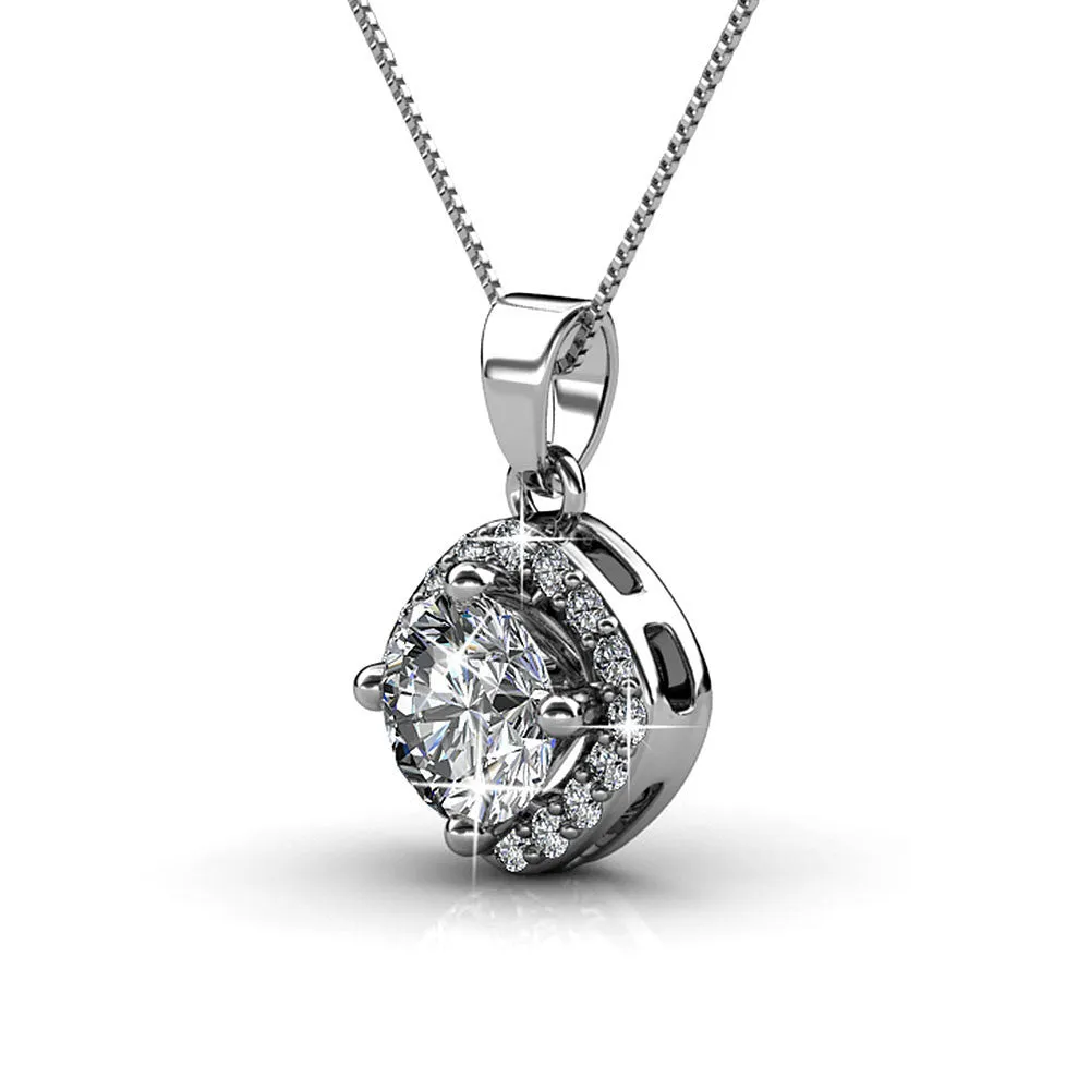 Maxima Lux Pendant Necklace | Clear