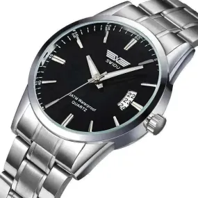 Men's steel single-day watches, non-mechanical, wholesale foreign trade