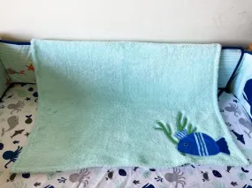 My Sea World- New Born Blanket