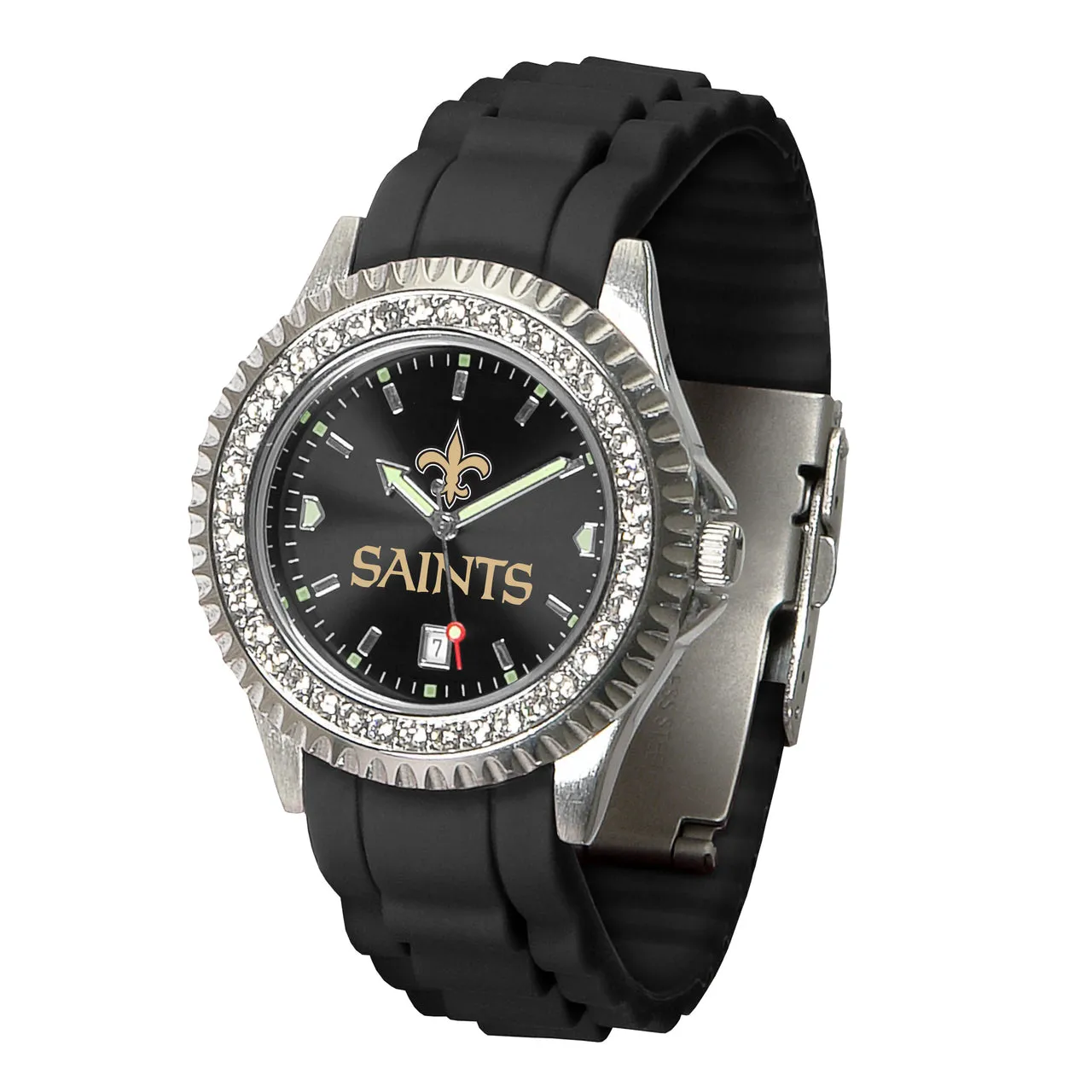 New Orleans Saints Ladies Sparkle Watch