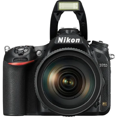 NIKON D750 DIGITAL CAMERA 24-120mm F/4 VR lens