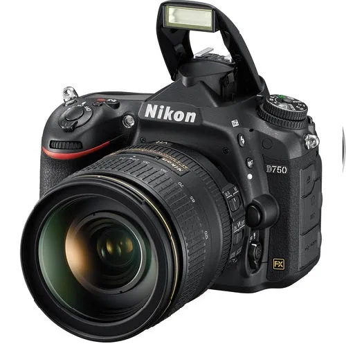 NIKON D750 DIGITAL CAMERA 24-120mm F/4 VR lens