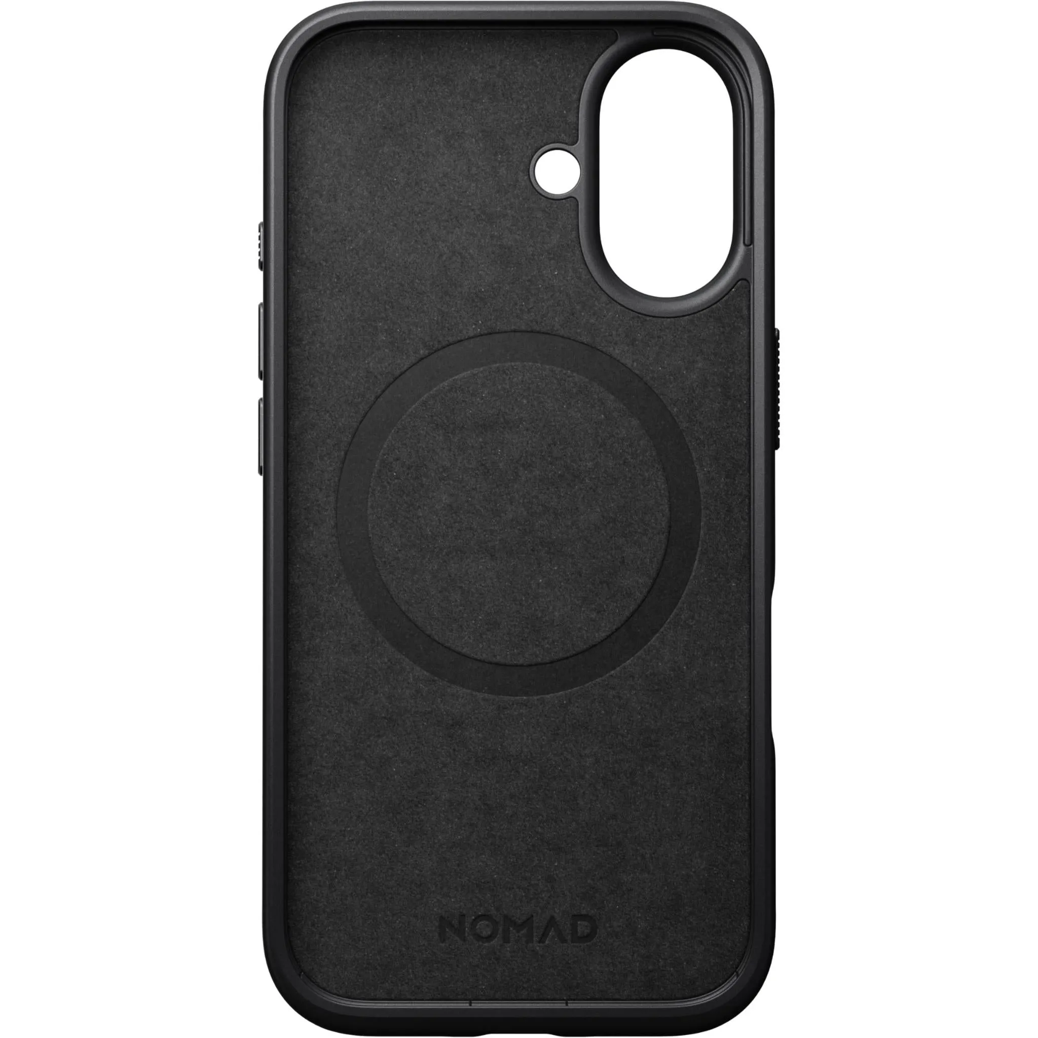 NOMAD Leather Case for iPhone 16 (Black)