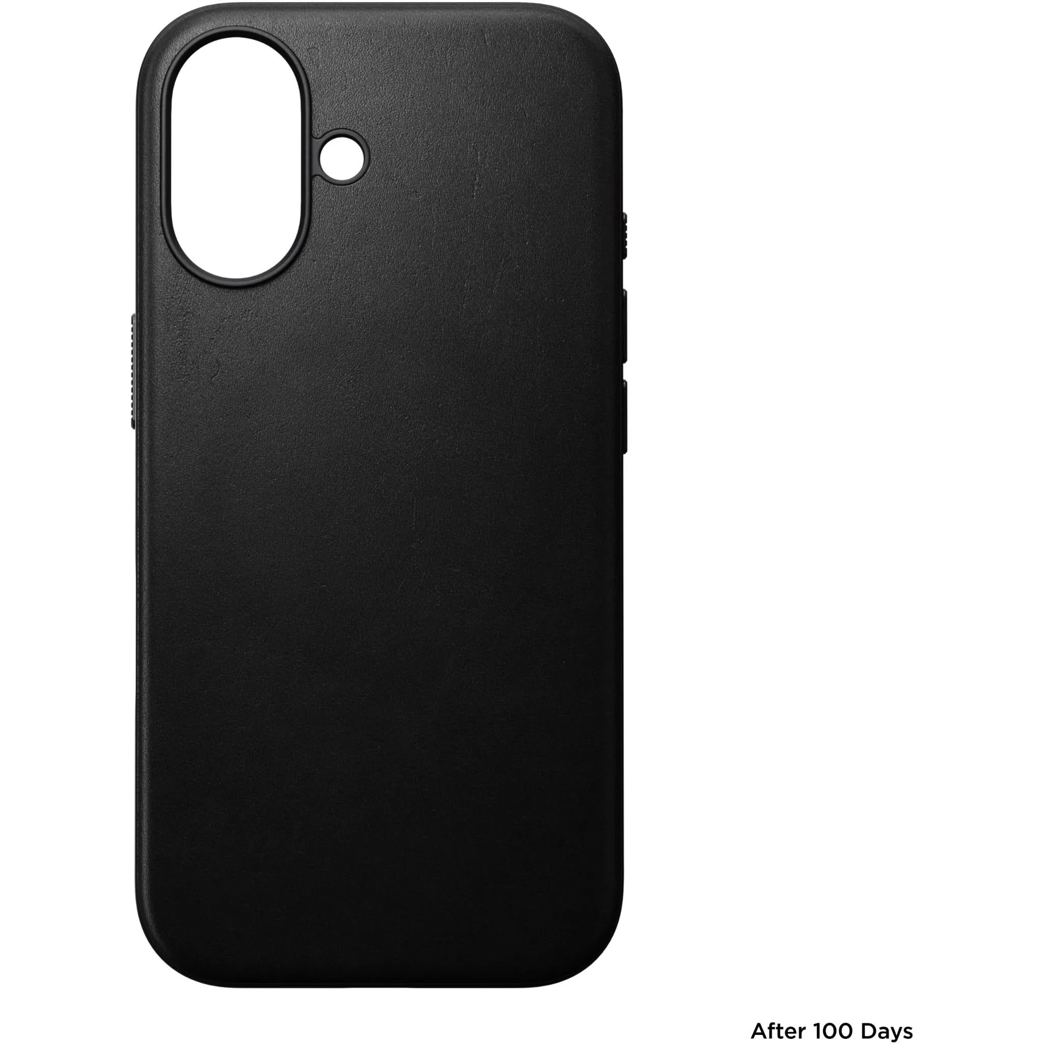 NOMAD Leather Case for iPhone 16 (Black)