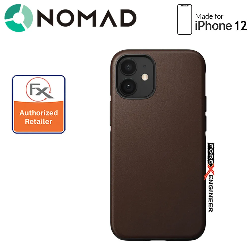 Nomad Rugged Case for iPhone 12 MINI 5.4" ( Rustic Brown ) ( Barcode : 856500019222 )