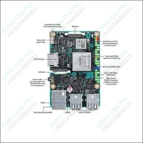 On Demand Asus Sbc 2gb Tinker Board Motherboard Soc 1.8ghz Quad Core Cpu Rk3288