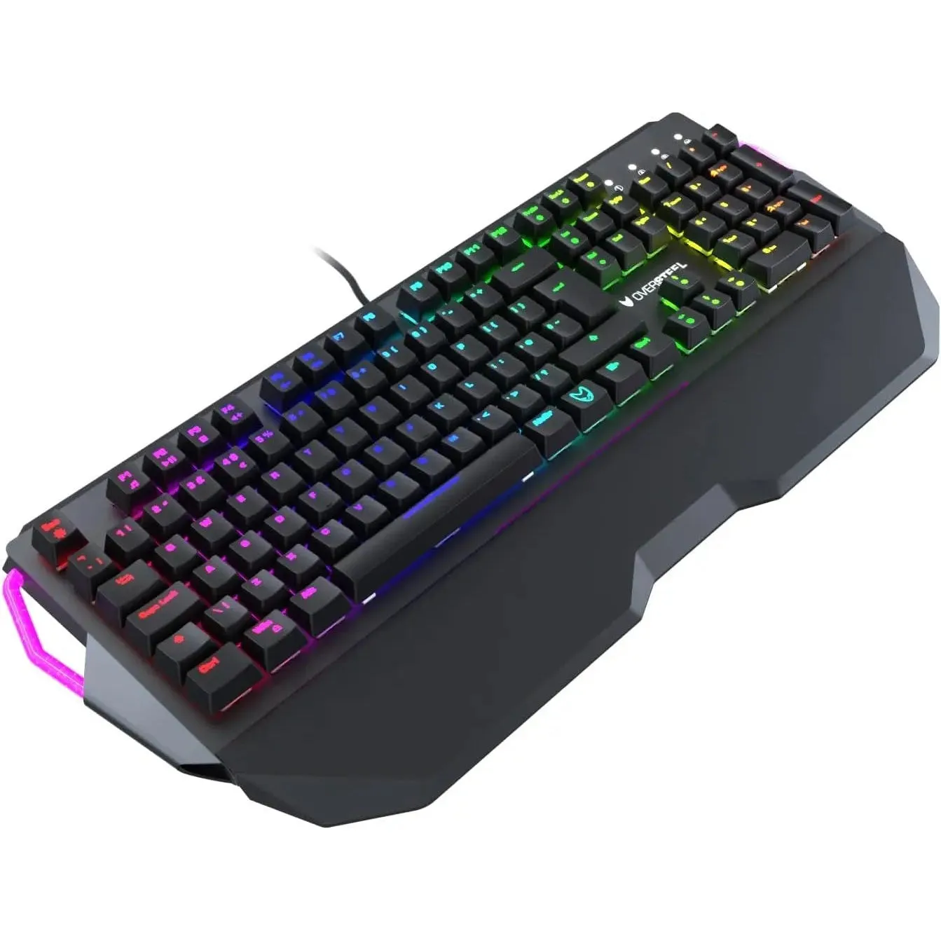 Oversteel IRON Mechanical Gaming Keyboard with RGB, Red Switch