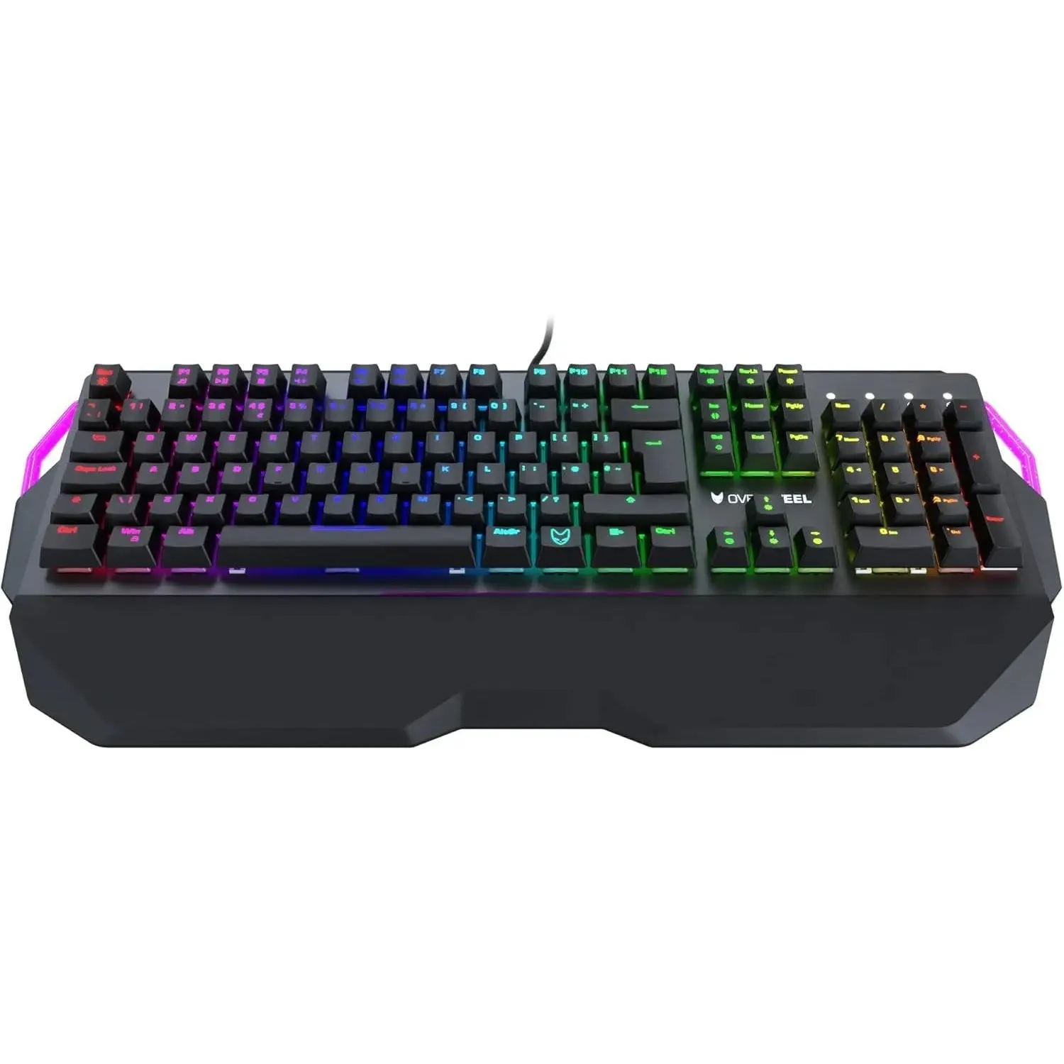 Oversteel IRON Mechanical Gaming Keyboard with RGB, Red Switch