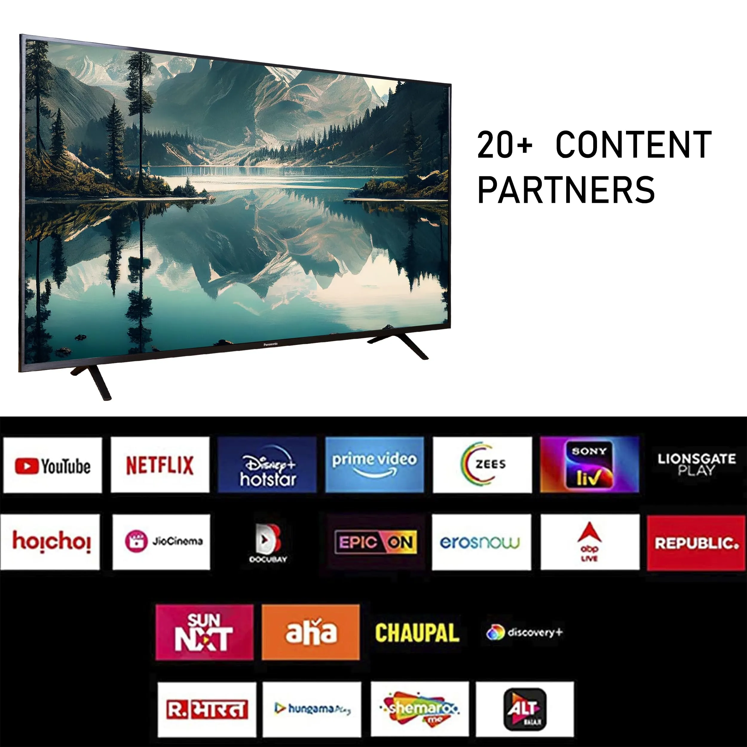 Panasonic 139 cm (55 Inches) 4K Ultra HD Smart Android LED TV TH-55MX850DX (Black) (2023 Model)