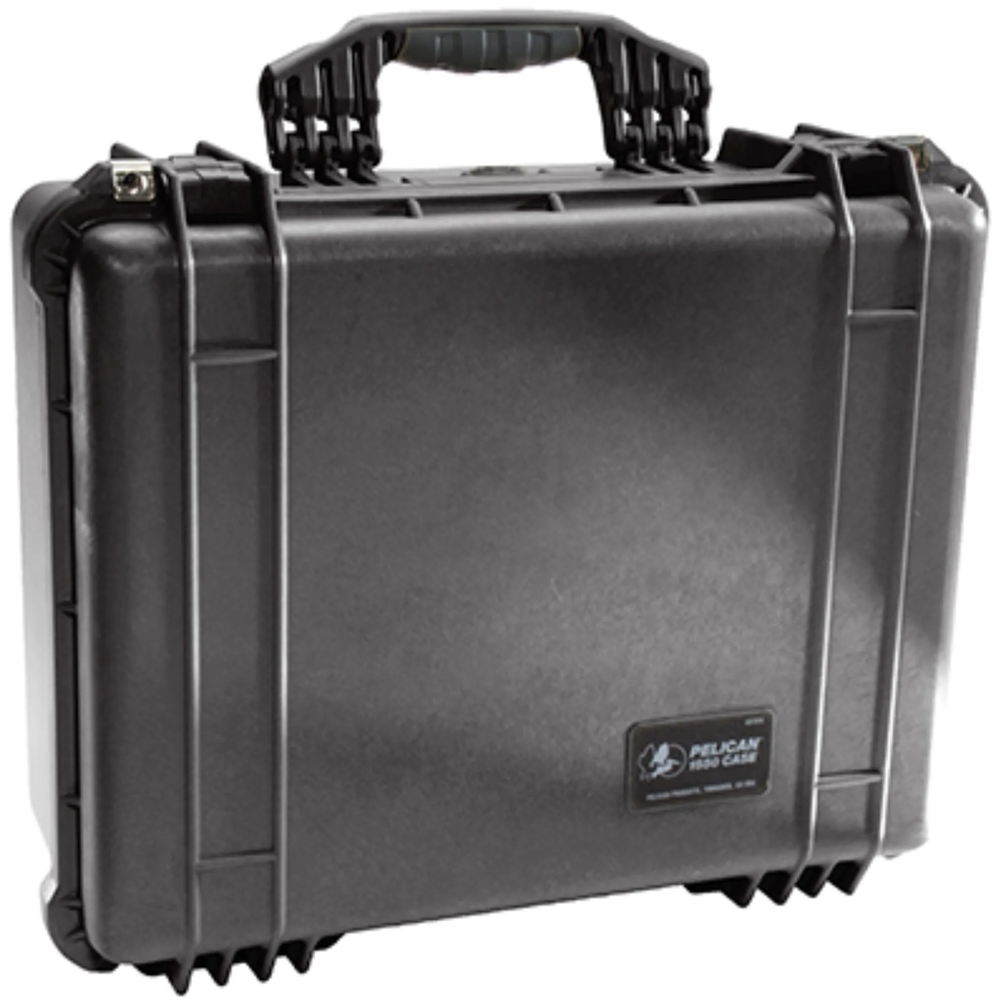 Pelican 1550 1550-001-110 Protector Case, No Foam, Black, 1 Each