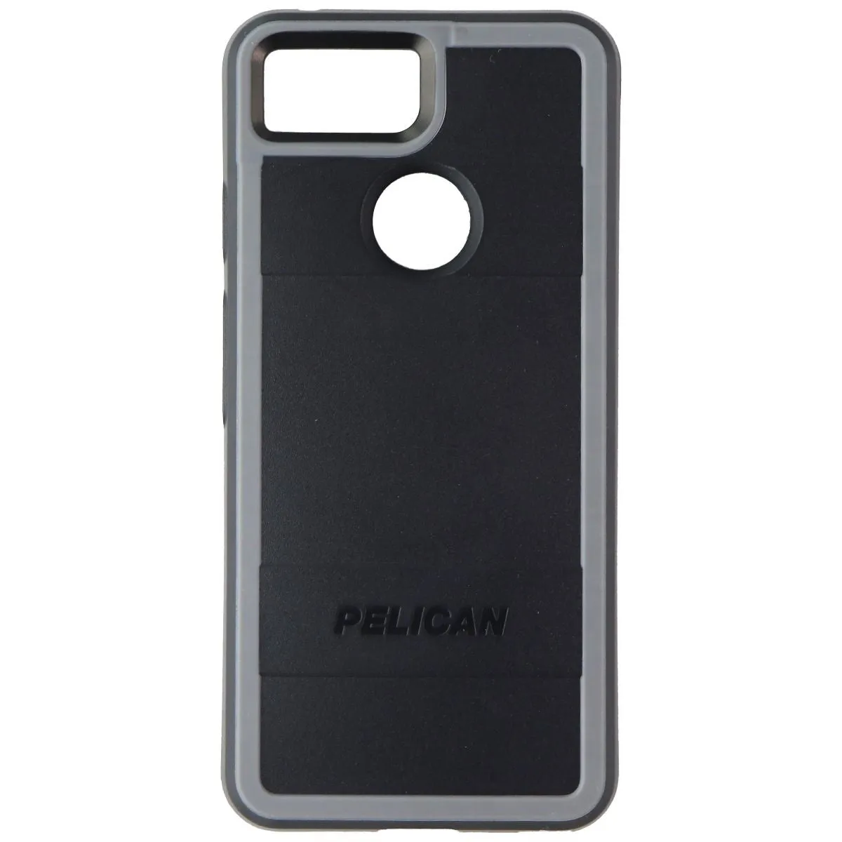 Pelican Protector Series Hardshell Case for Google Pixel 3 - Black/Light Gray