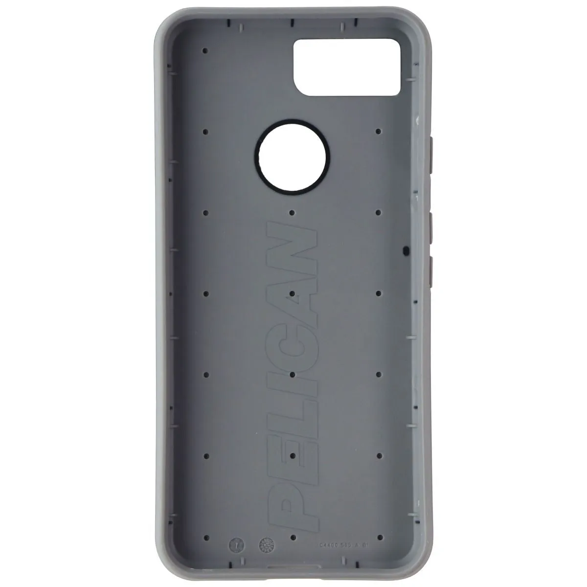 Pelican Protector Series Hardshell Case for Google Pixel 3 - Black/Light Gray