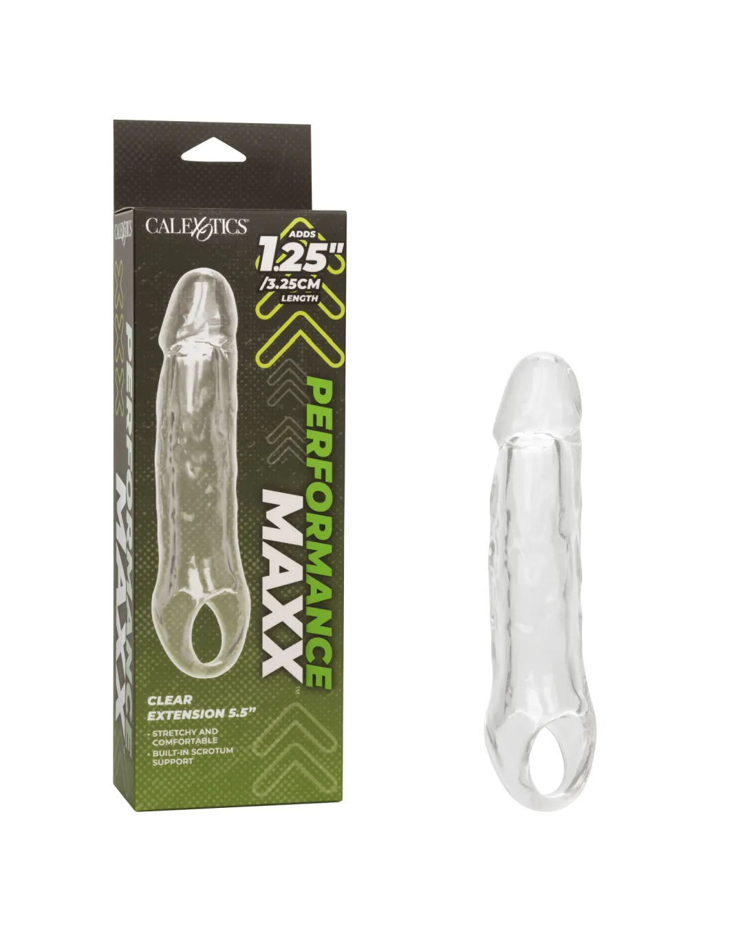 Performance Maxx 5.5 Inch Clear Penis Extension with Ball Strap