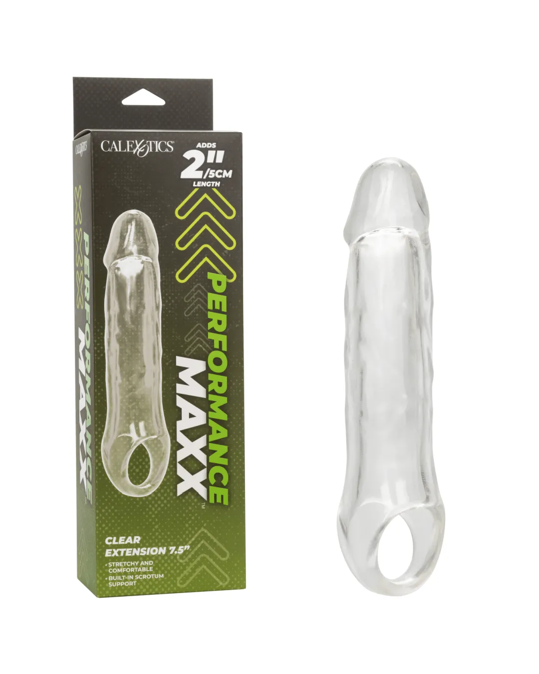 Performance Maxx 7.5 Inch Clear Penis Extension with Ball Strap