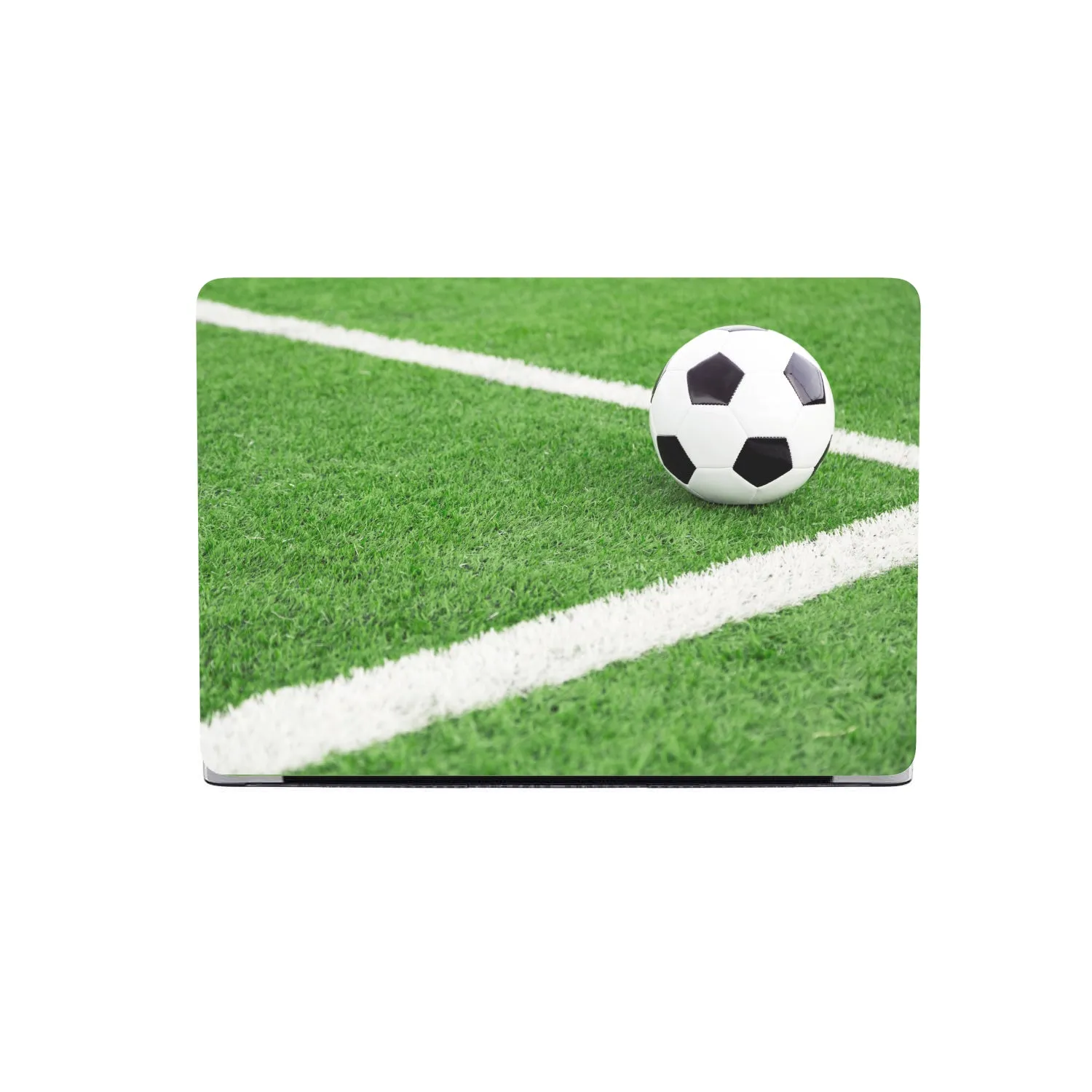 Personalized Macbook Hard Shell Case - Soccer Ball / Football