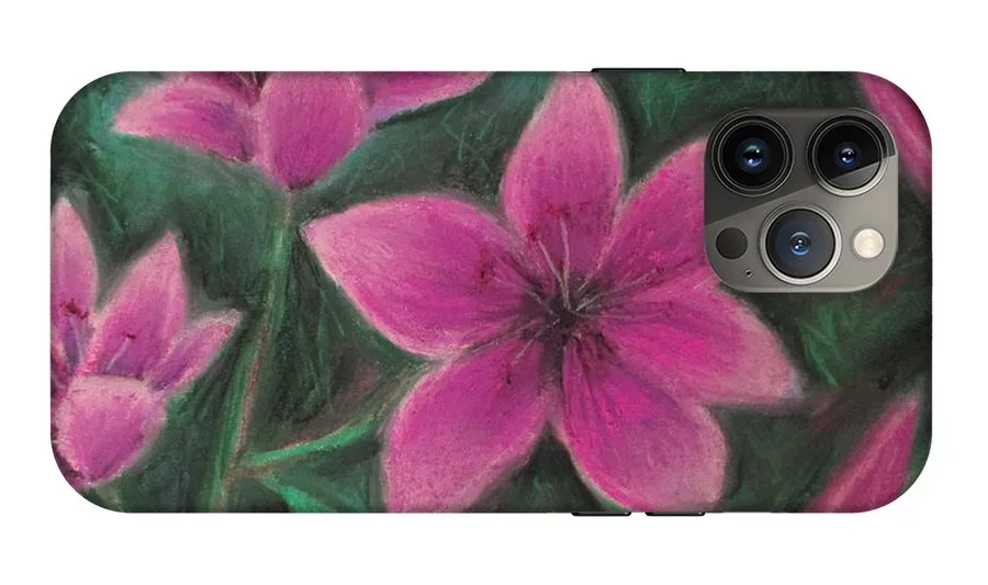 Pink Lilies - Phone Case