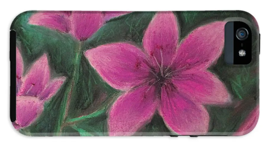 Pink Lilies - Phone Case