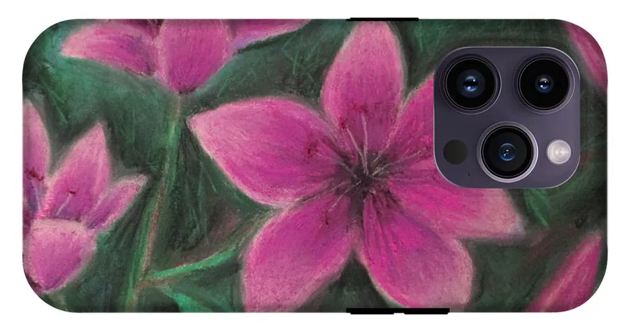 Pink Lilies - Phone Case