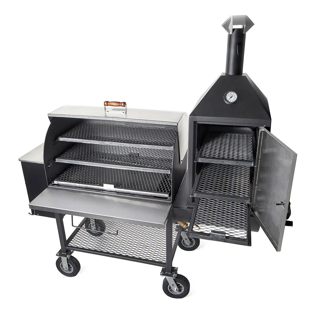 Pitts & Spitts: Maverick 2000 Pellet Grill w/ Upright Smoke Box