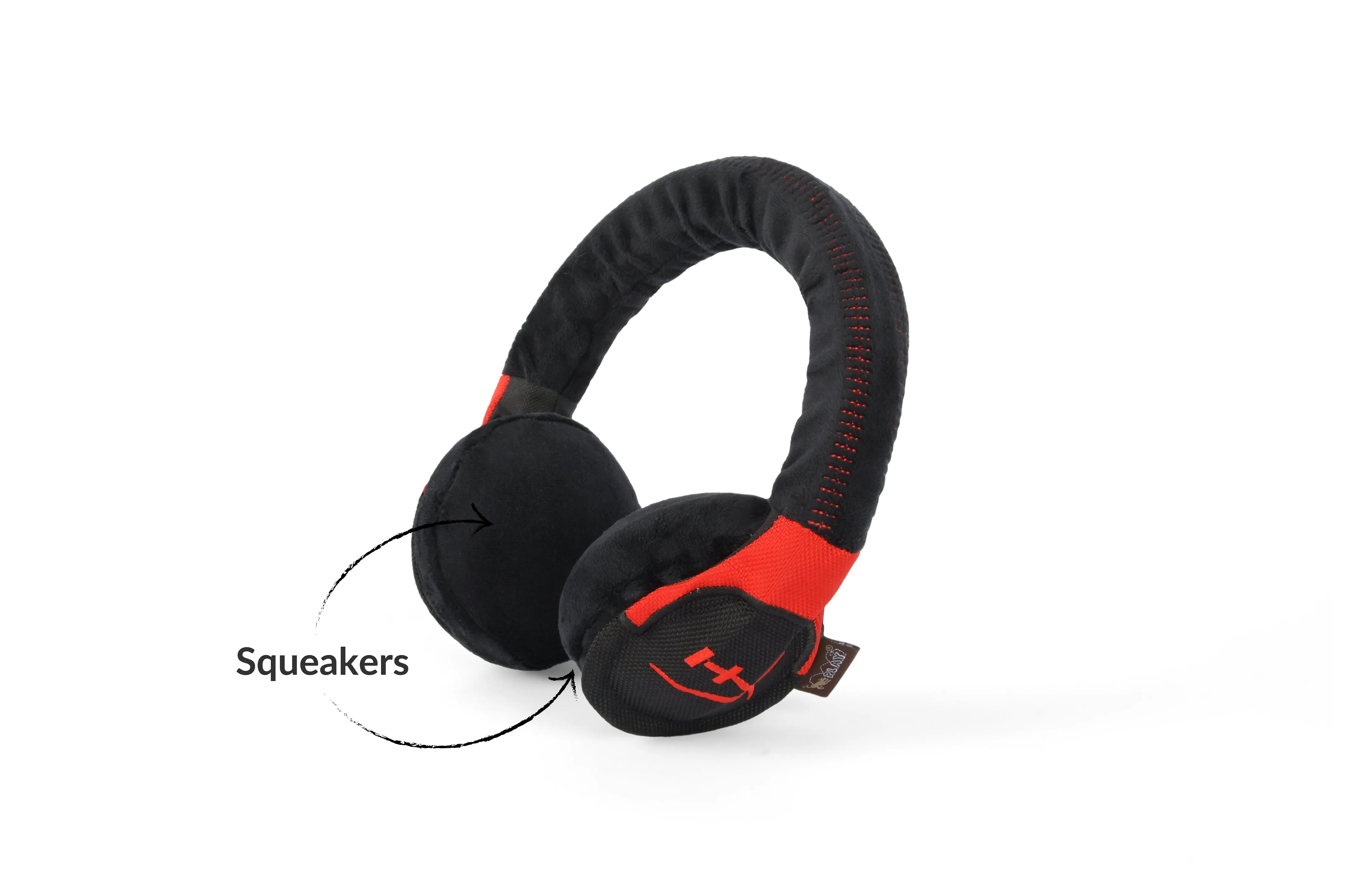 P.L.A.Y.  x  HyperX Squeaky Plush Dog toys, Cloud Arfa Gaming Headset