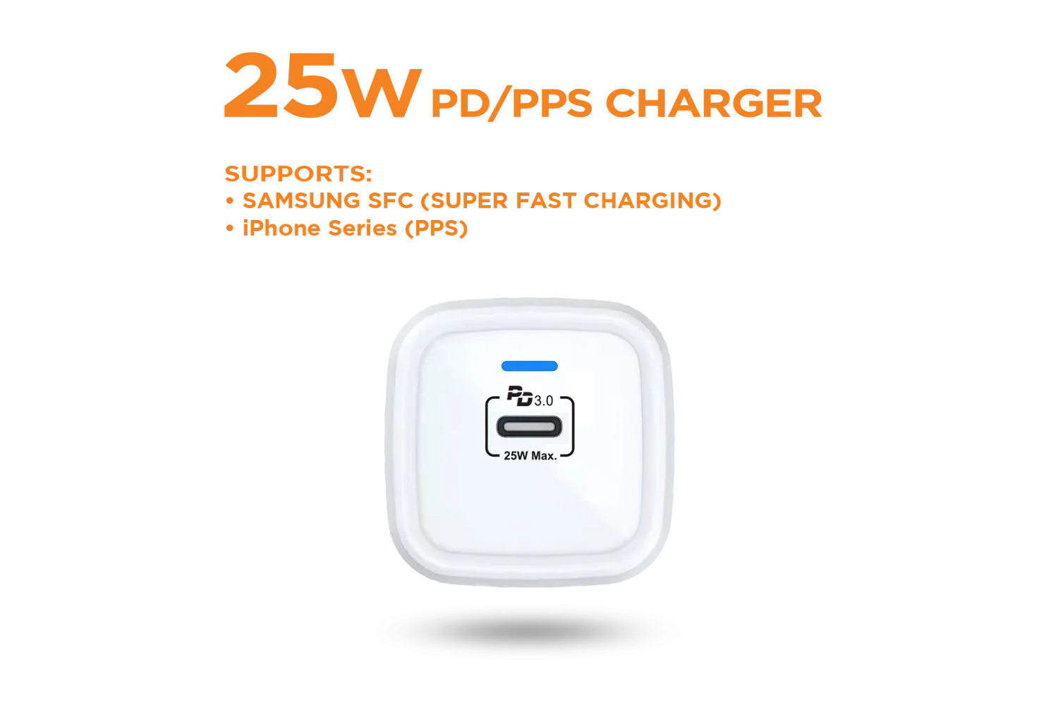 Powerpack Pro | 25W PD/PPS Type-C Charger