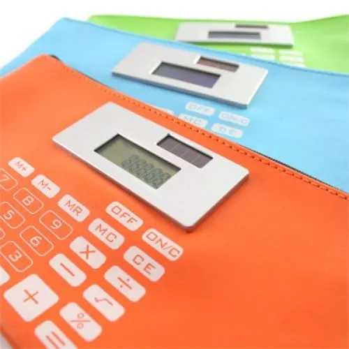 PU Stationery Case With Calculator