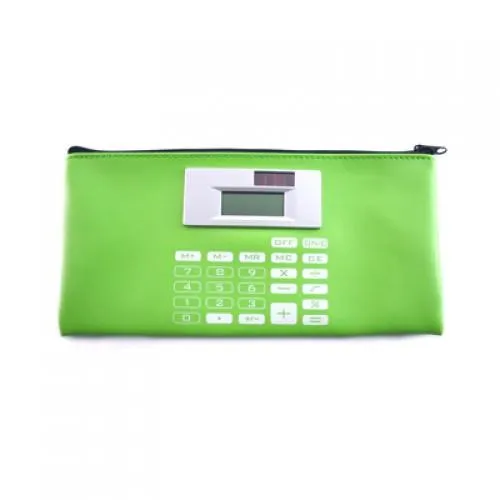 PU Stationery Case With Calculator