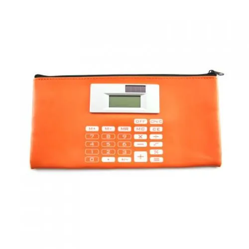 PU Stationery Case With Calculator