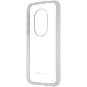 PureGear Slim Shell Series Hard Case for Motorola Moto G7 Play - Clear/Frost