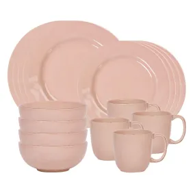 Puro 16pc Place Setting - Blush