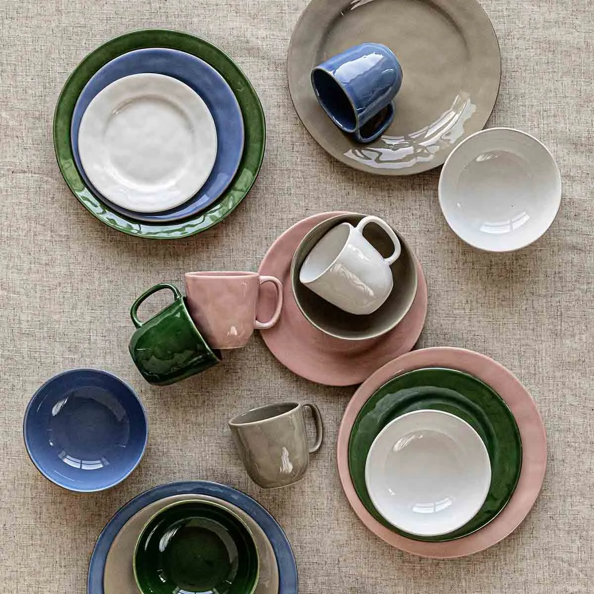 Puro 16pc Place Setting - Blush