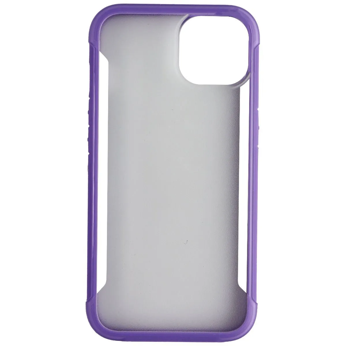 Raptic Terrain Series Case for Apple iPhone 13 - Purple/Clear