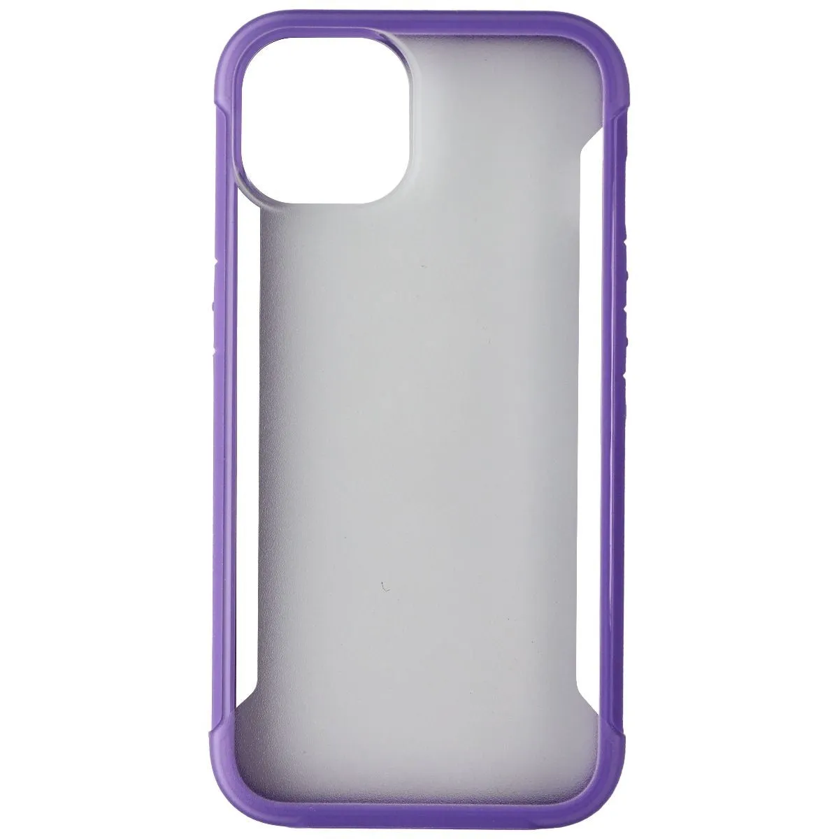 Raptic Terrain Series Case for Apple iPhone 13 - Purple/Clear