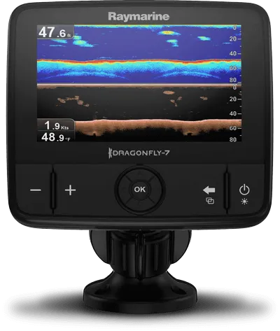 Raymarine Dragonfly 7PRO Fishfinder and Chartplotter - with Navionics  Charts