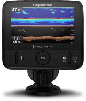 Raymarine Dragonfly 7PRO Fishfinder and Chartplotter - with Navionics  Charts