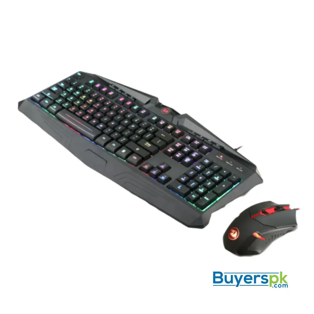 Redragon S101-3 Combo Pack 2 in 1 (gaming Keyboard K503 Harpe   Gaming Mouse M601 Centrophorus)