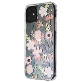 Rifle Paper Co. Eco-Friendly Case for iPhone 11 & iPhone XR - Clear/Wildflowers