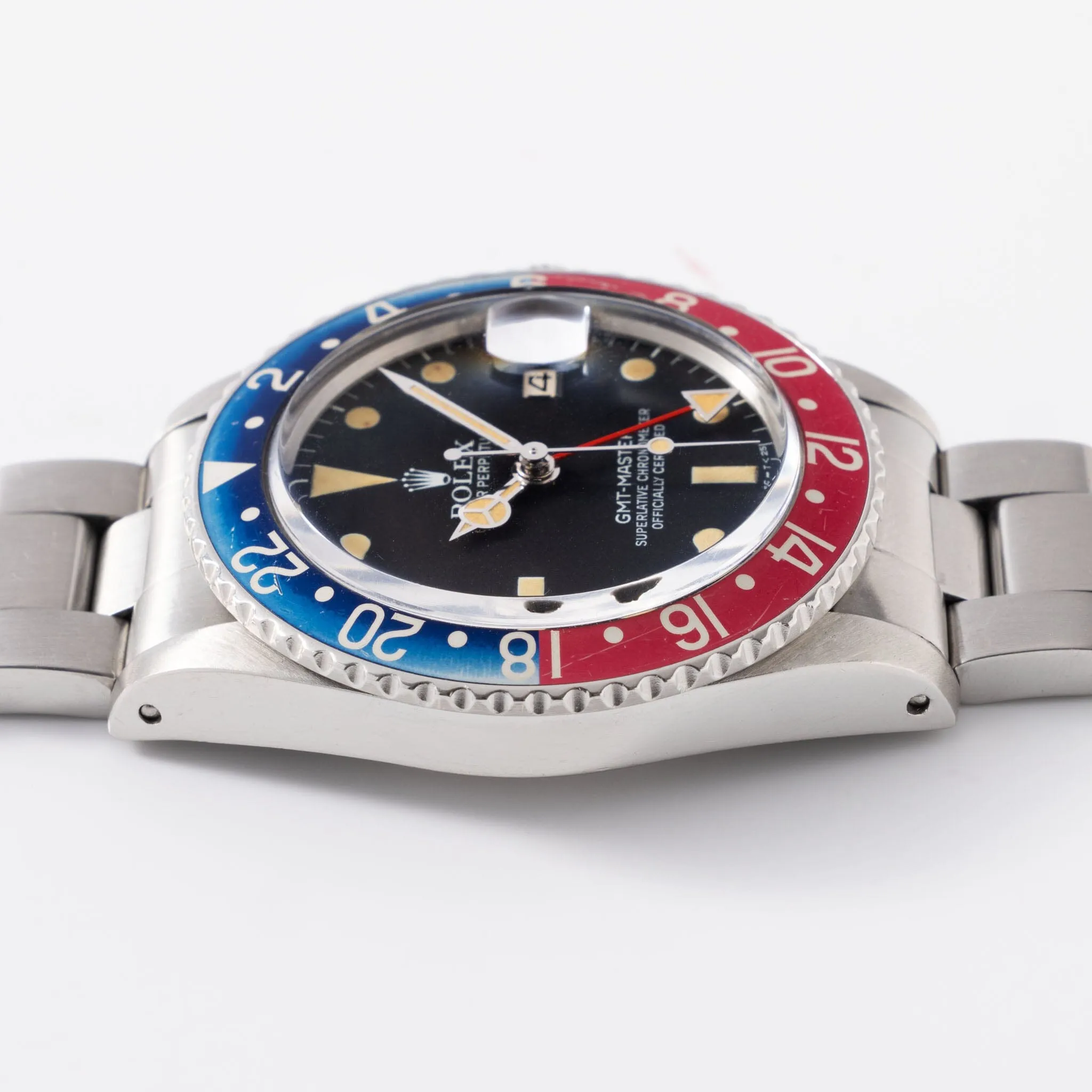 Rolex GMT-Master Pepsi Bezel Matte Dial Ref 16750