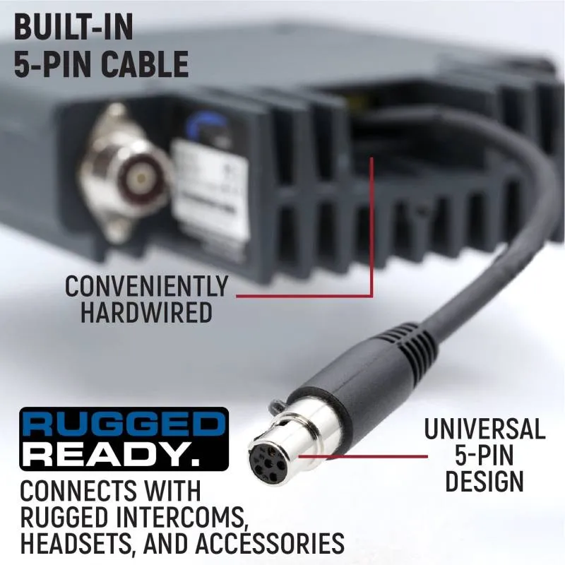 Rugged Radios Mercedes Sprinter Van Two-Way GMRS Mobile Radio Kit - 41 Watt - G1 Waterproof