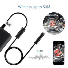 Safurance 720P 8.5MM 2M Waterproof WIFI Endoscope Camera Module OTG WIFI IOS Android Endoscope Inspection