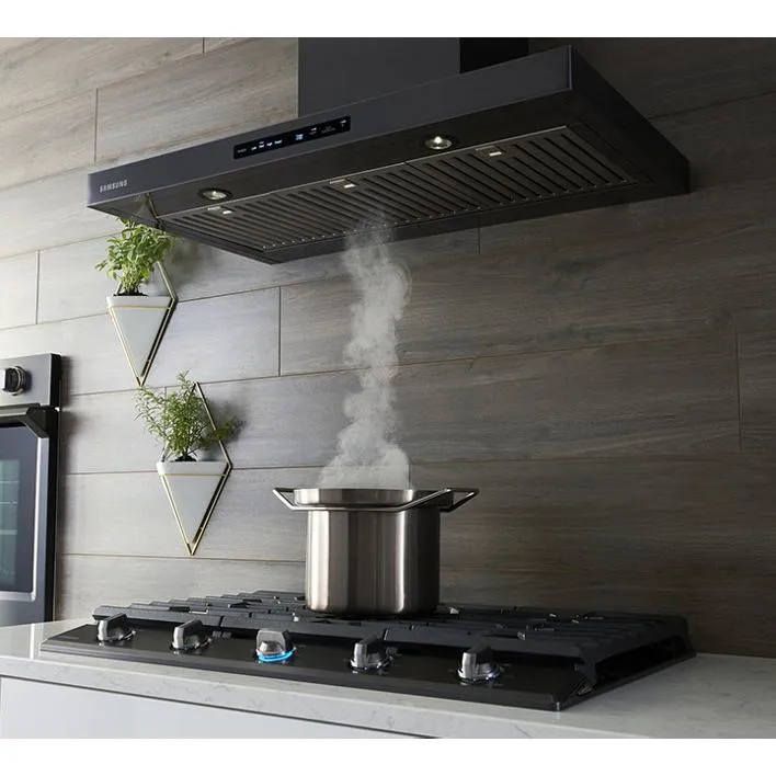 Samsung 36-inch Built-in Gas Cooktop with Wi-Fi and Bluetooth Connected NA36N7755TS/AA