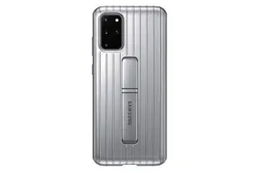 Samsung Galaxy S20 Plus Protective Silver Standing Cover Case EF-RG985CSEG