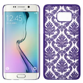 Samsung Galaxy S7 Damask Vintage Case, Ultra Slim Case Cover for Galaxy S7 - Purple